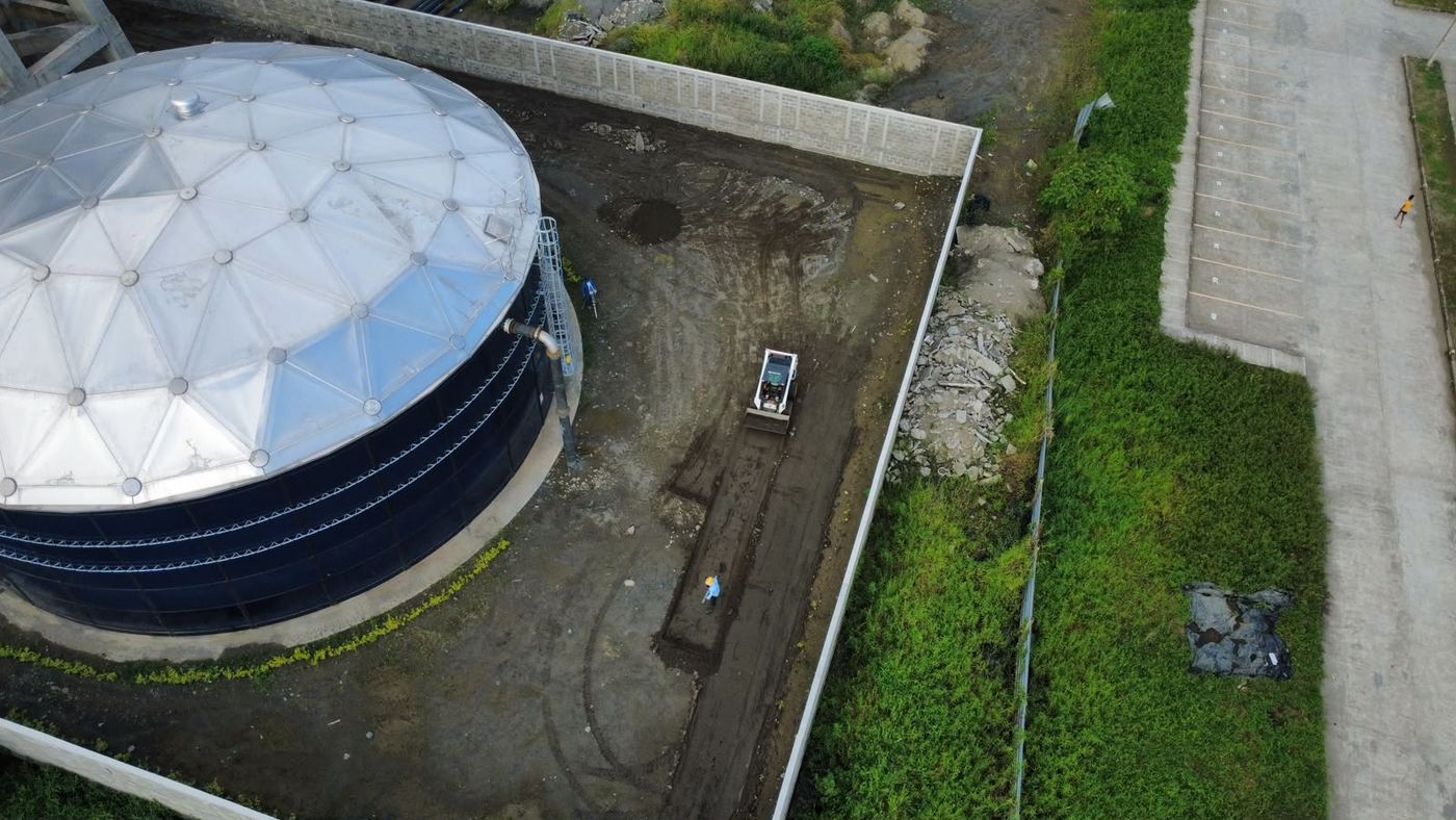 Adecuación de terreno en planta de tratamiento